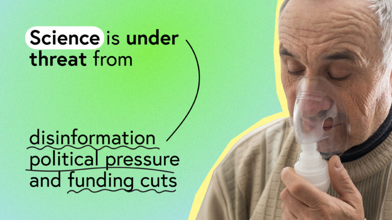 Lungs Europe supports ERS and ELF call for urgent action to defend science