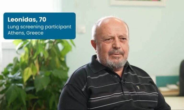 Leonidas’s experience of lung cancer screening