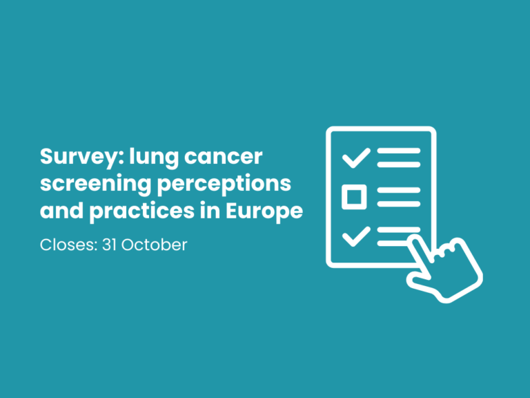 SOLACE 2025 survey on lung cancer screening – now open