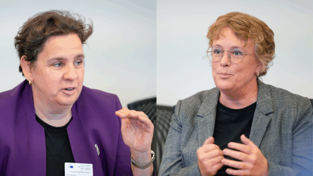 Dr Anna Kerpel-Fronius and Prof Rozemarijn Vliegenthart