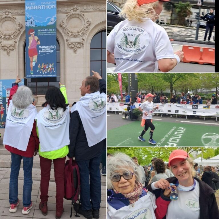 Representing the NTM community at the Poitiers half marathon 