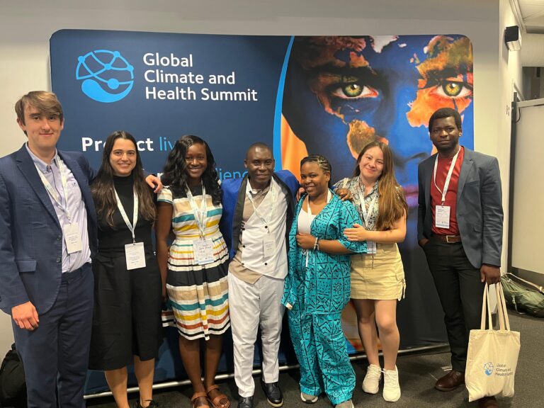 Youth voices represented at the Global Climate and Health Summit in London