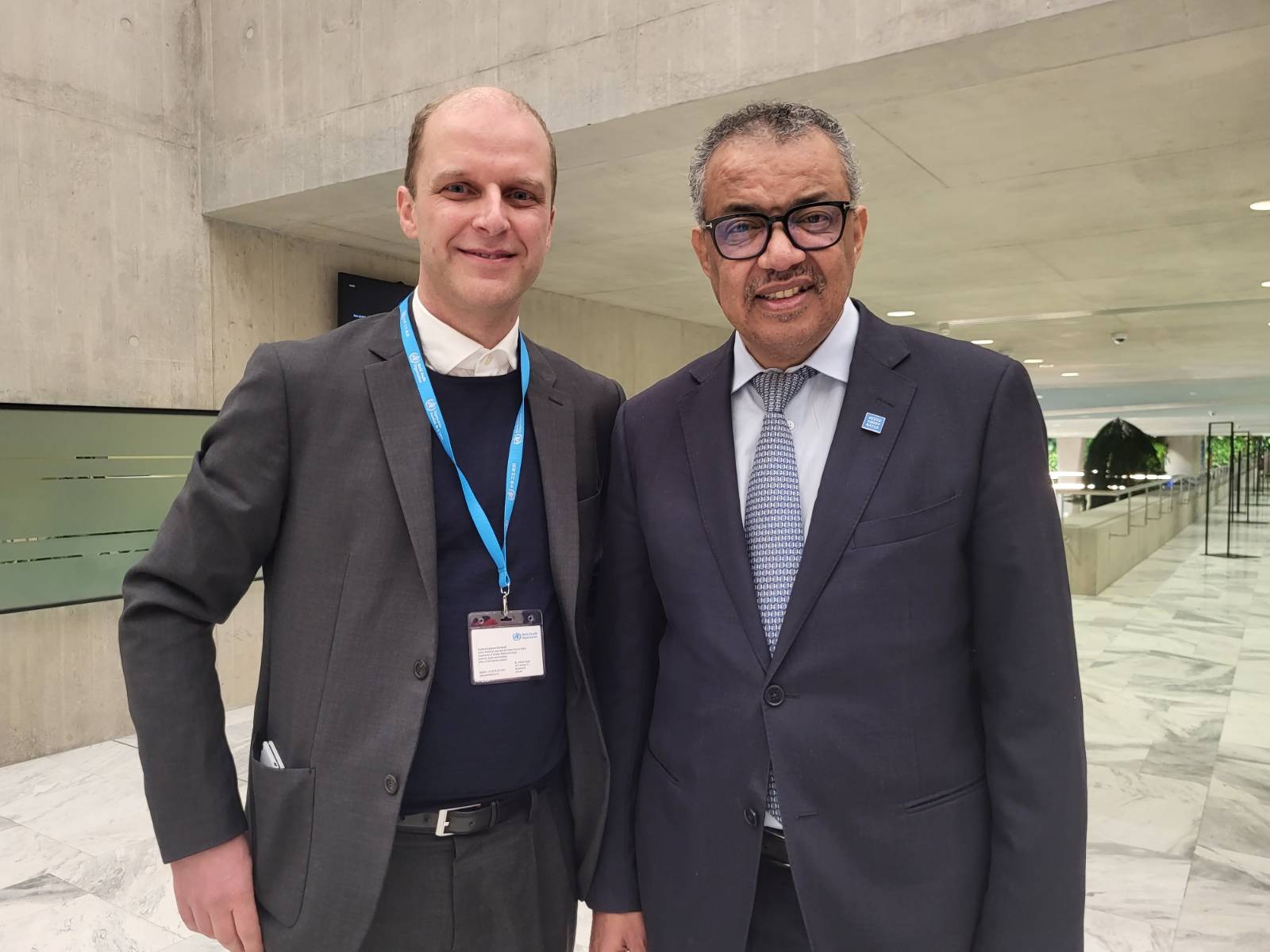 Highlighting the role of WHO in global health initiatives