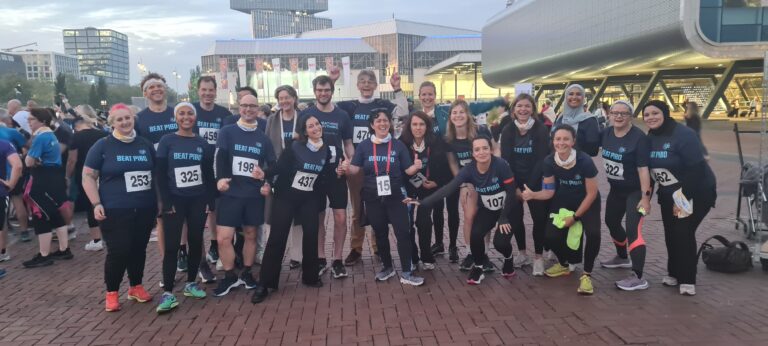 Running together for a great cause: the RUN FOR PIBO team at the ERS Congress 2025