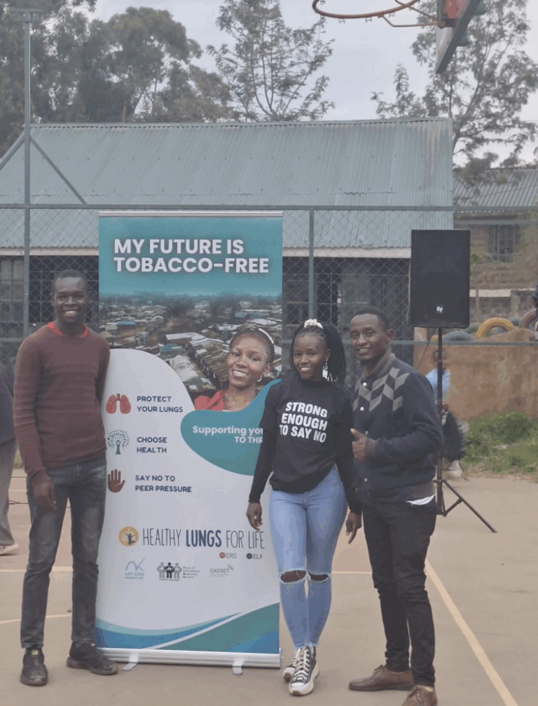 My future is tobacco-free: empowering students in Kibera on World Lung Day