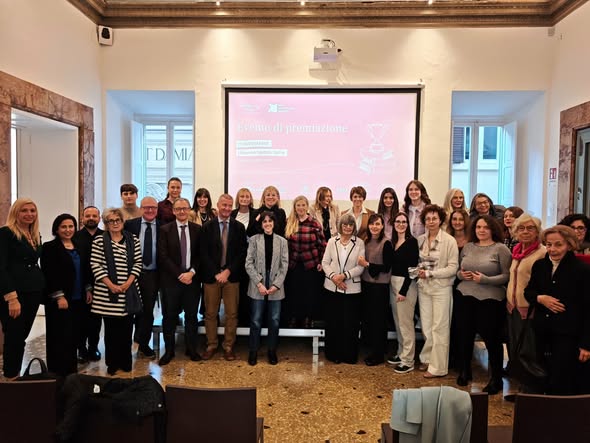 Respiriamo Insieme attends the “Writings in Pink” award ceremony