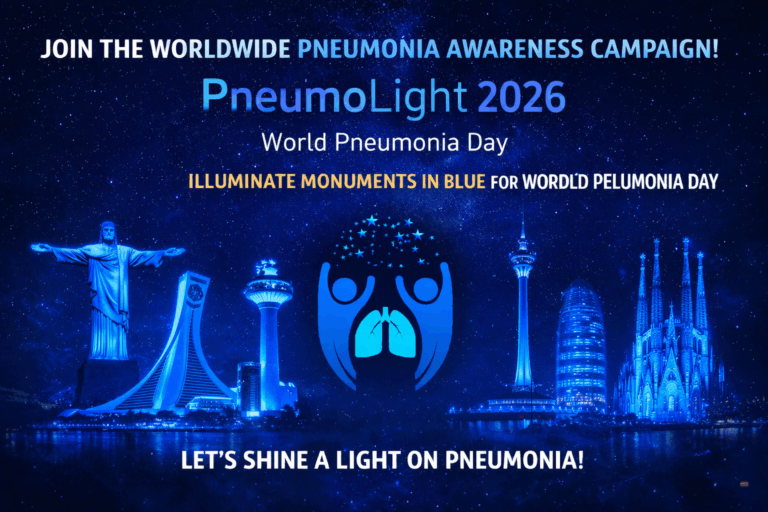 Global monuments to light up blue on World Pneumonia Day 2026
