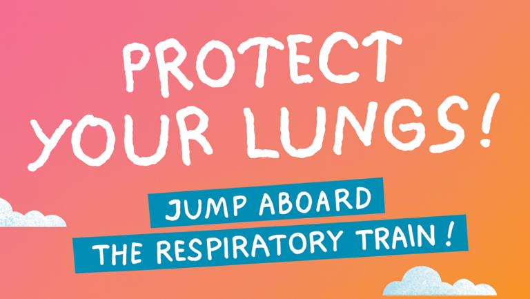 Educational parcours encourages visitors to protect their lungs