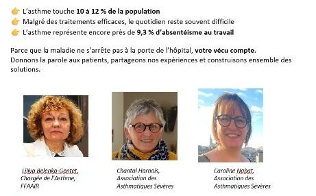 French Federation of Respiratory Patients’ Associations hosts virtual “Asthma Café” 