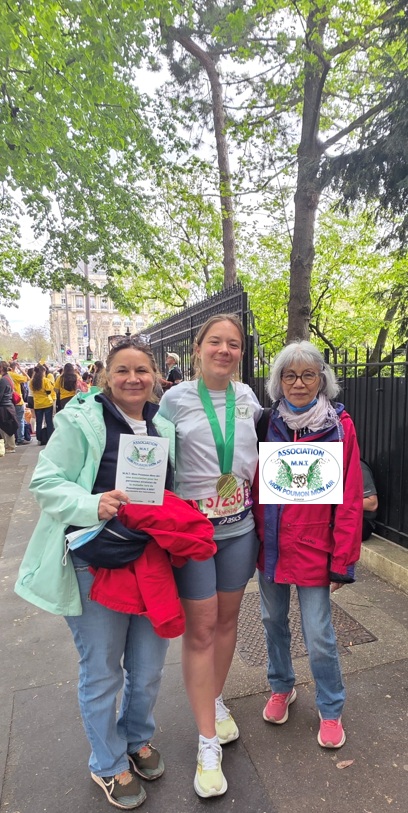 MNT Mon Poumon Mon Air represented at the 2026 Paris Marathon 