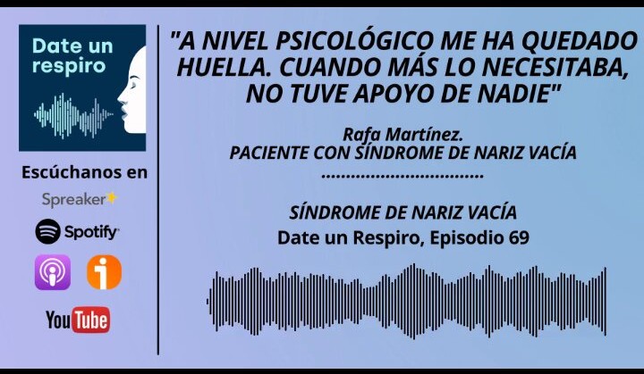 AESNV raises awareness of Empty Nose Syndrome through podcast 