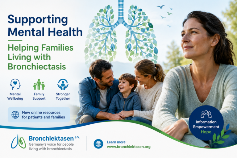 Bronchiektasen e.V. launches resources on mental health and family support 