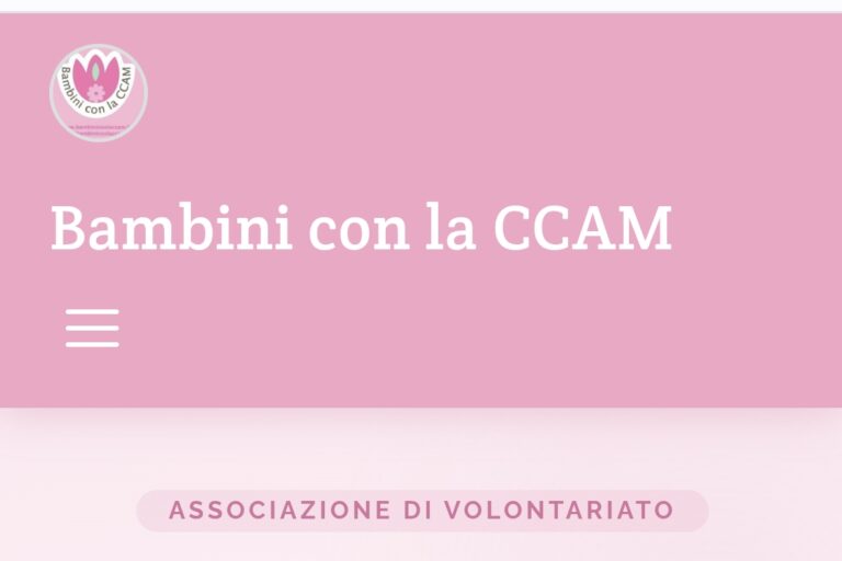 Bambini con la CCAM launches new website featuring family stories 