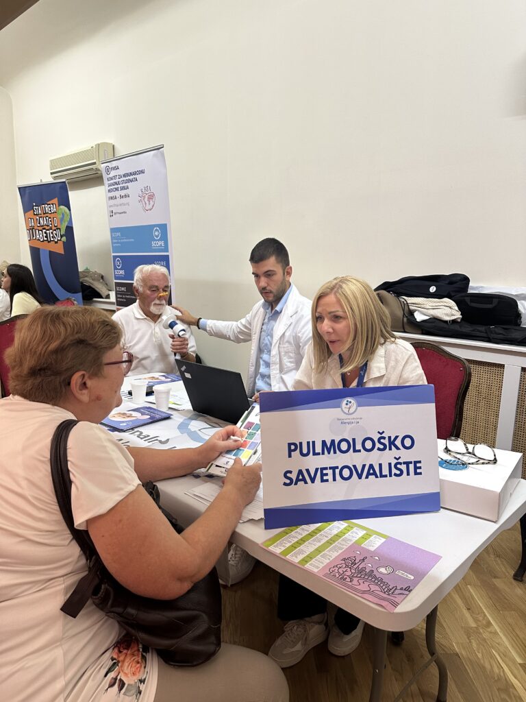 World Lung Day event offers free lung health checks in Serbia 